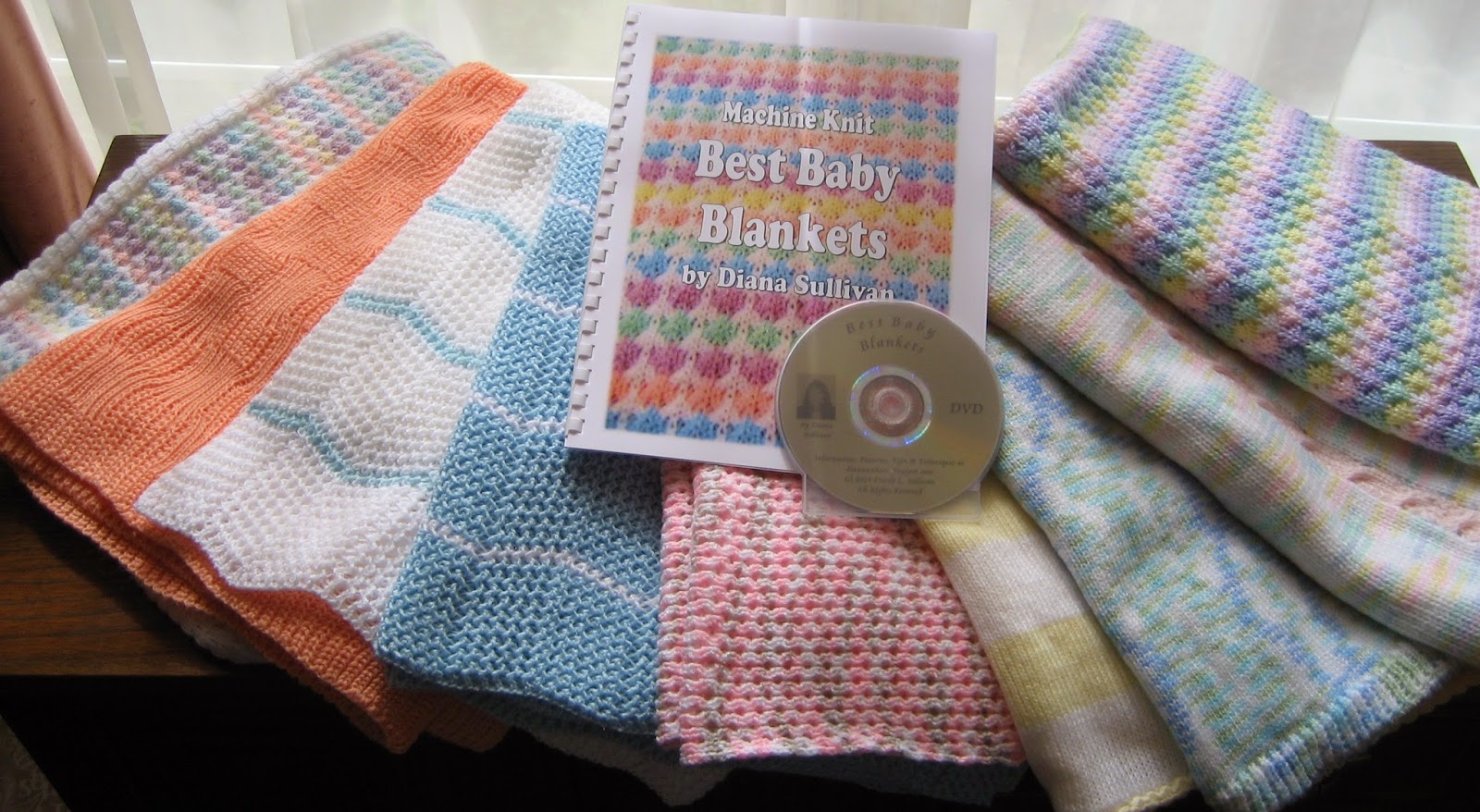 Best Baby Blankets To Machine Knit By Diana Sullivan DianaKnits